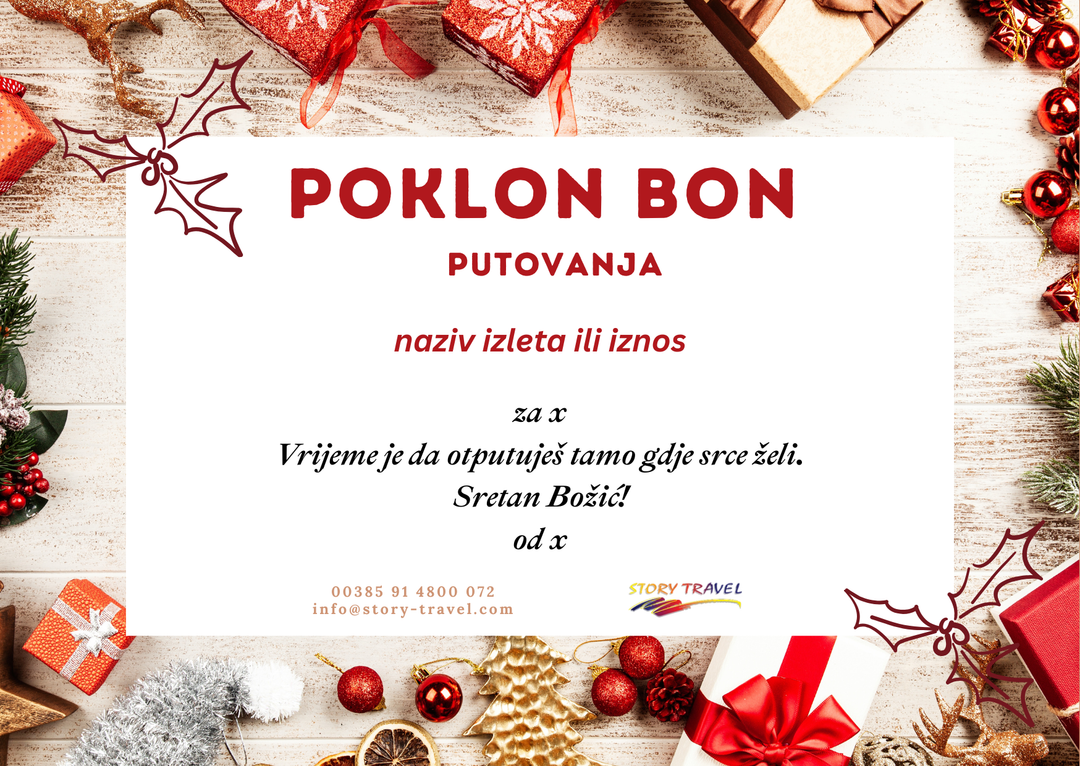 Božićni poklon bon - savršen dar!