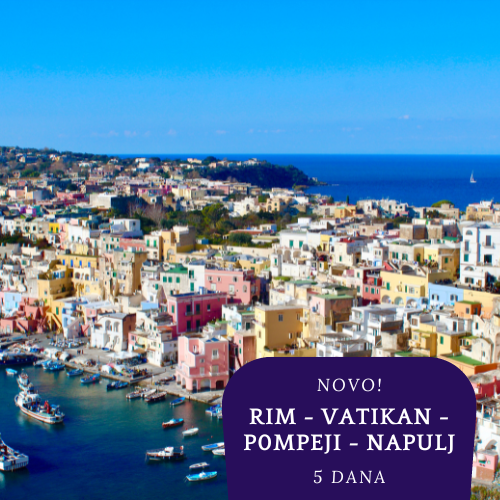 NOVO 2026. : Rim - Vatikan - Pompeji - Napulj - Orvieto (5 dana)