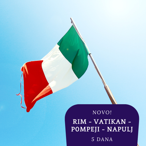 NOVO 2026. : Rim - Vatikan - Pompeji - Napulj - Orvieto (5 dana)